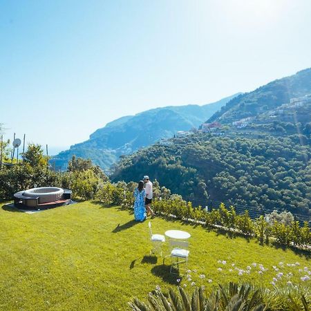 Chez Lia - Private Garden And Tub, Sea View Close To Villa Eva And Cimbrone, Ravello Exterior foto